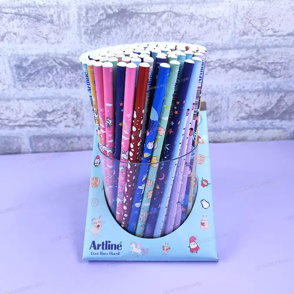 مداد مشکی طرحدار آرت لاین