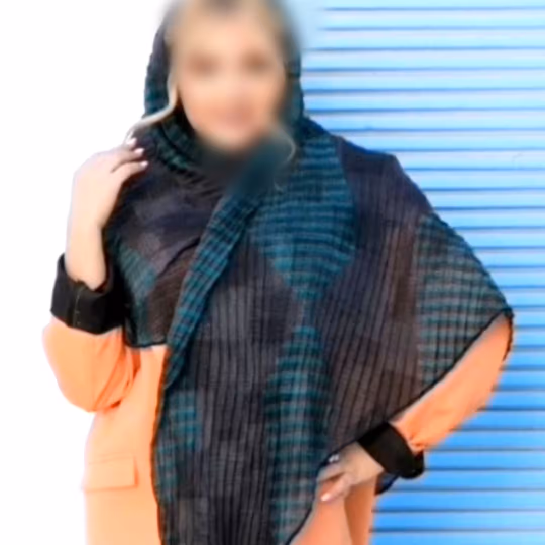 روسری نخی پلیسه قواره 140 مناسب چهار فصل
