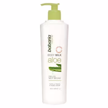 شیر بدن باباریا مدل Aloe Vera حجم 400 میلی لیتر