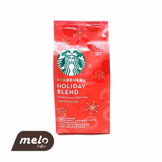 قهوه استارباکس آسیاب مدل Holiday Blend