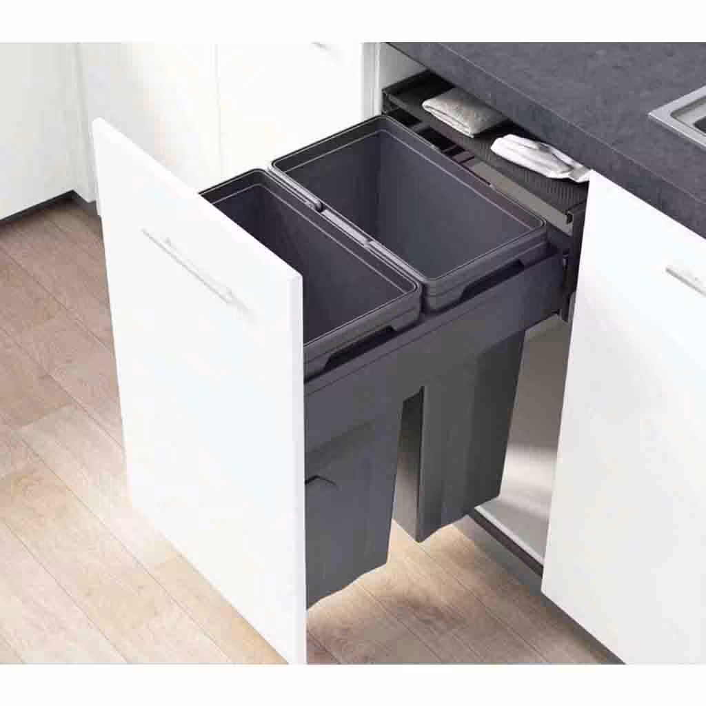 سطل 2 قلو ریلی Max Bin مدل 9020_ ملونی/Melloni