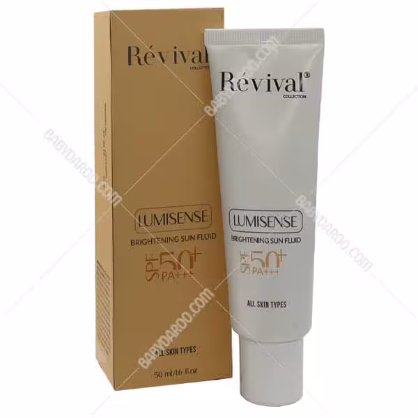 کرم ژل ضد آفتاب ضدلک و روشن کننده رویوال SPF50