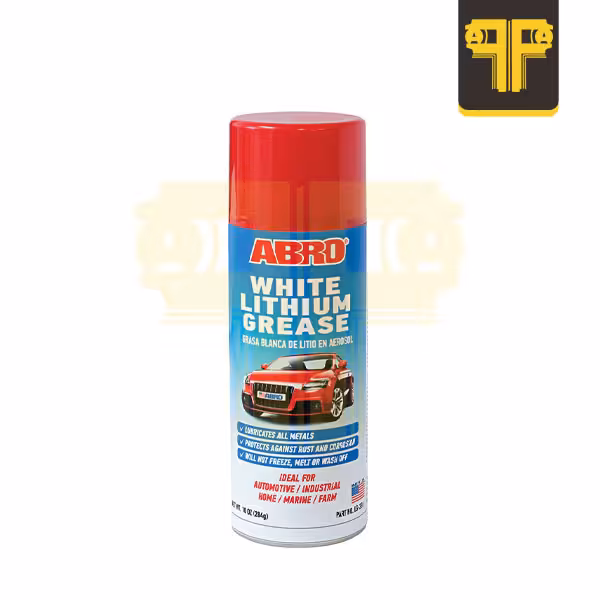 اسپری گریس لیتیوم سفید ابرو WHITE LITHIUM GREASE