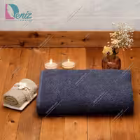 حوله استخری طرح ساده رنگ طوسی تیره