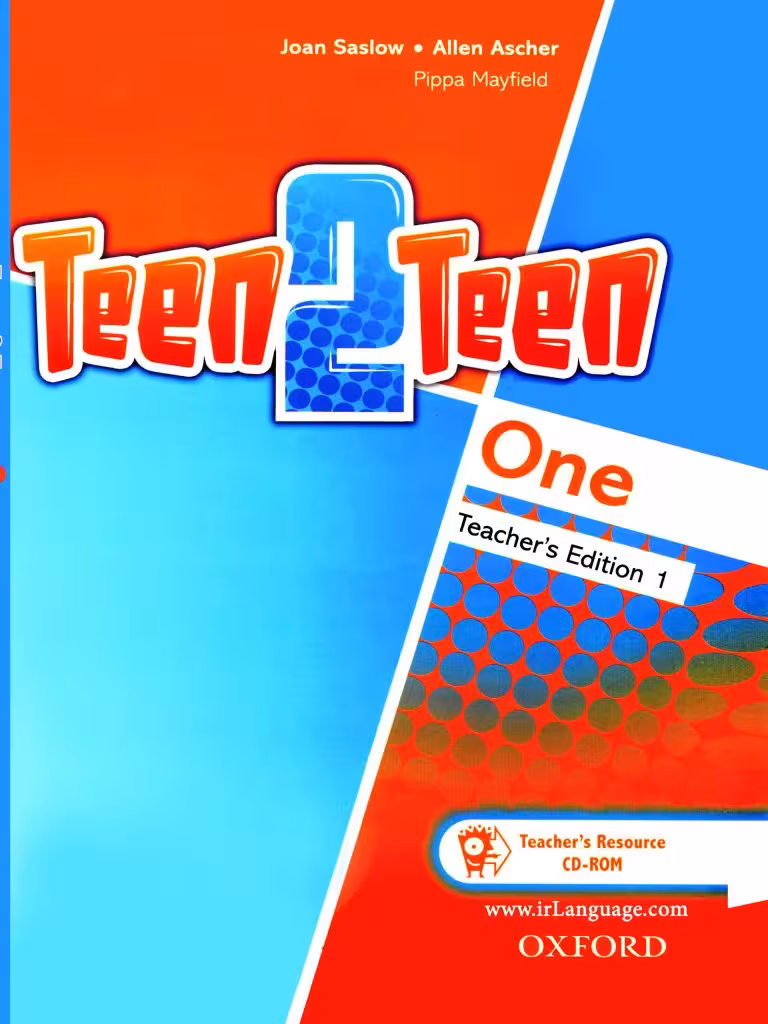 کتاب Teen 2 Teen One Teachers book کتاب معلم تیچرز تین تو تین 1