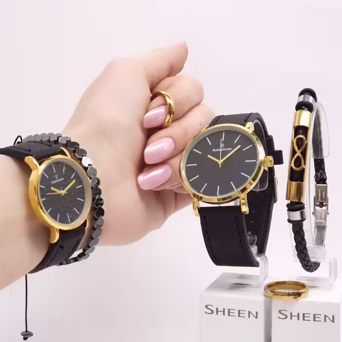 ست کامل ساعت زنانه و مردانه