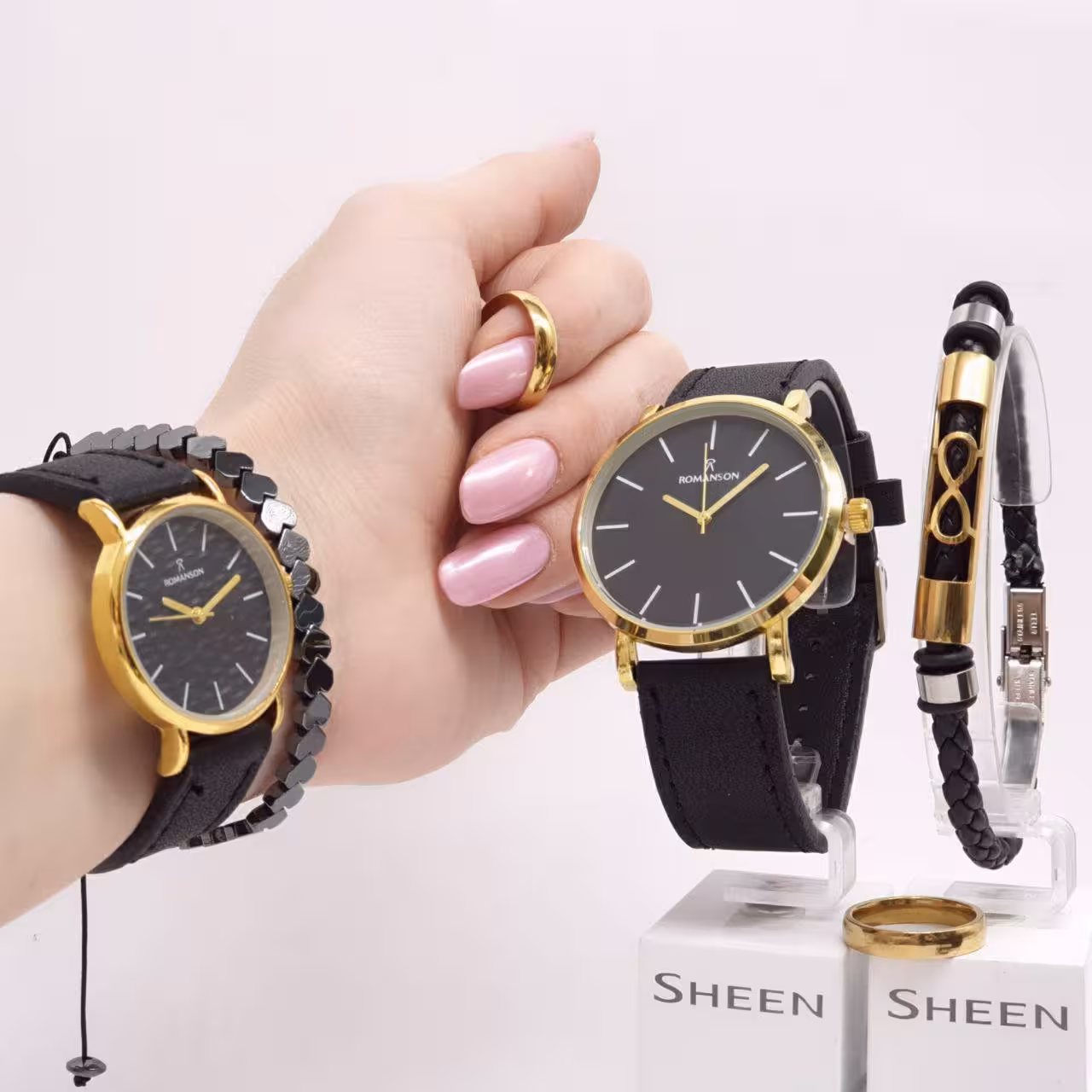 ست کامل ساعت زنانه و مردانه