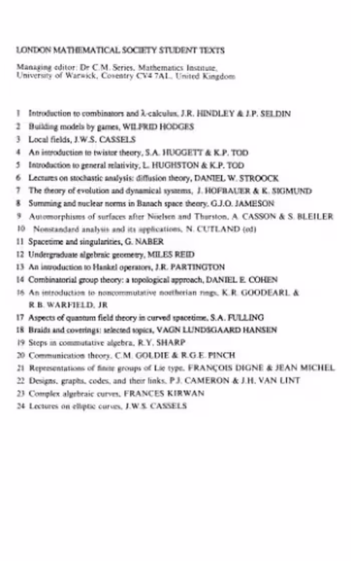 خرید و دانلود نسخه کامل کتاب Undergraduate Algebraic Geometry