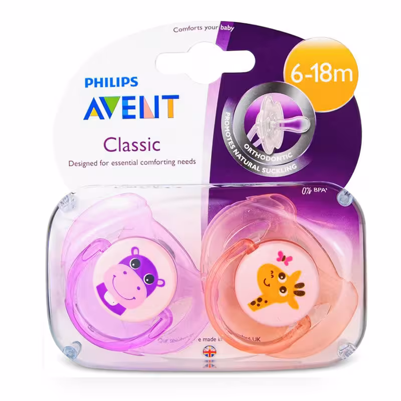 پستانک کلاسیک دو عددی 169/28 فیلیپس اونت Philips Avent