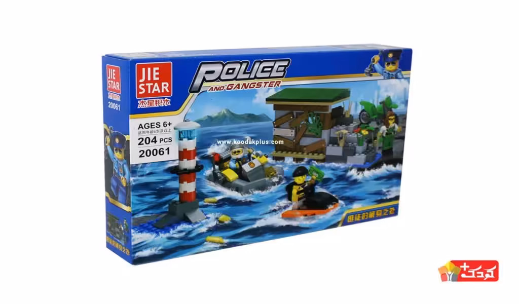 لگو پلیس و گنگستر مدل JIE STAR-20061