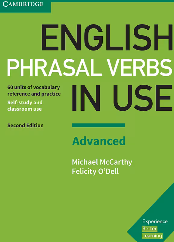 کتاب افعال دوکلمه ای انگلیسی سطح پیشرفته English Phrasal Verbs In Use Advanced