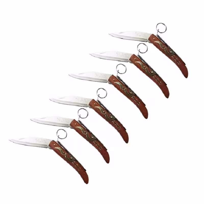 ابزار کمپینگ و سفر - چاقو آفریقایی بزرگ 14 سانتی 6 عددی OHCG-004