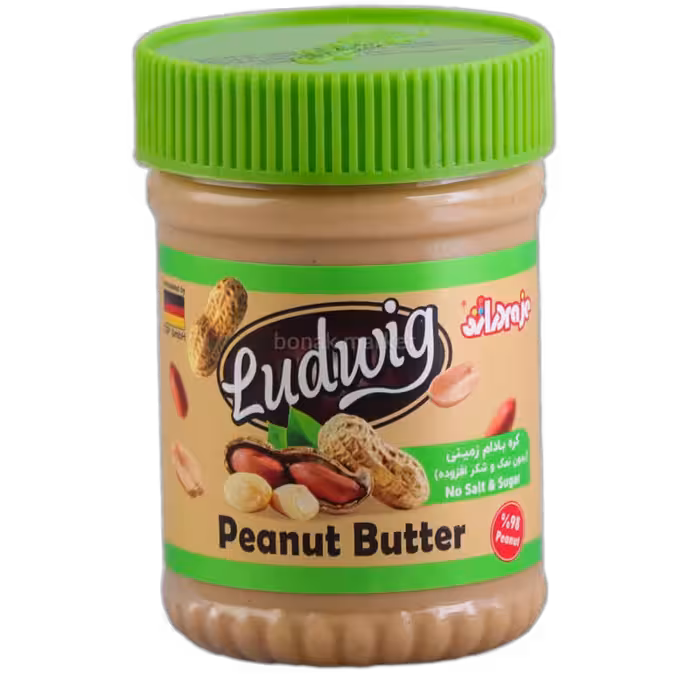 کره بادام زمینی رژیمی لودویگ 350 گرمی