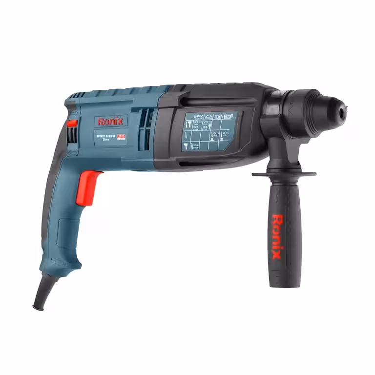 دریل بتن‌کن 28 میلی‌متری 850 وات 3 کیلویی رونیکس کد محصول: 2700   گارانتی اصلی شرکت رونیکس