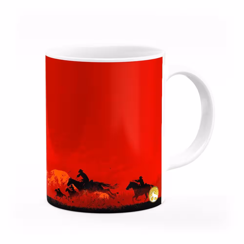 ماگ طرح Red Dead Redemption 2 مدل MG9873
