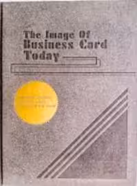 کتاب The Image of Business Cards Today