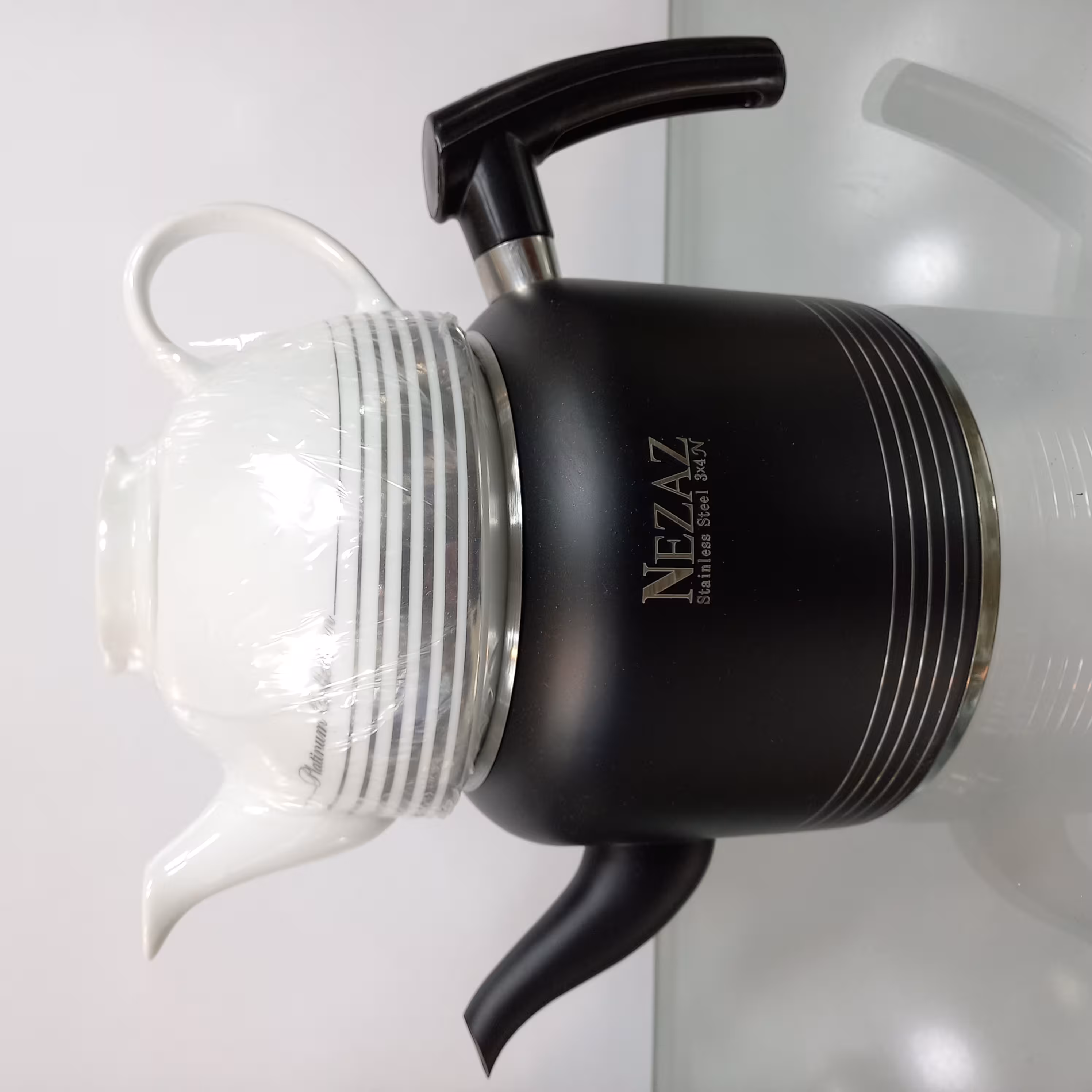 کتری قوری نزاز کد 2406 مشکی