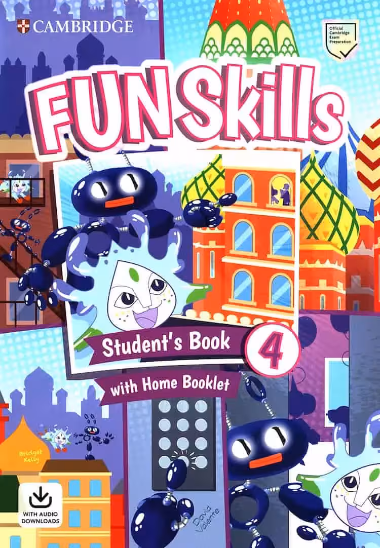 فان اسکیلز 4 | کتاب انگلیسی Fun Skills 4