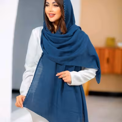 شال اسلپ مرواریدی شال نخی اسلپ شال تابستانه شال مرواریدی