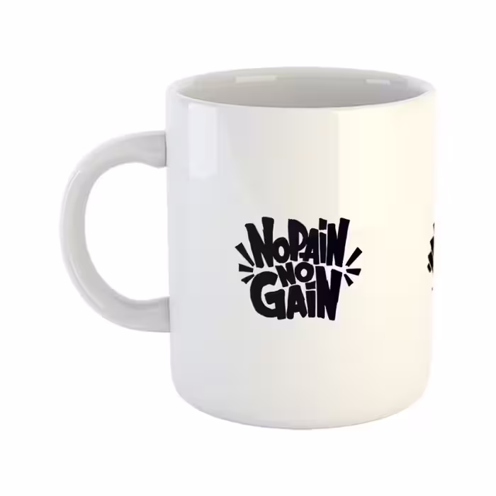 خرید ماگ-لیوان  انگیزشی ورزشی  No Pain No Gain