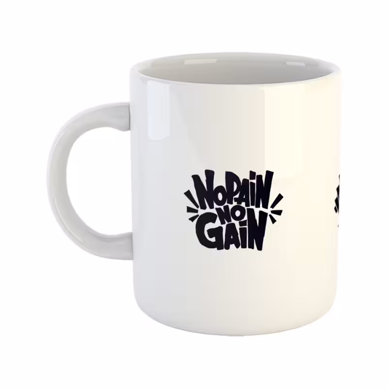 خرید ماگ-لیوان  انگیزشی ورزشی  No Pain No Gain