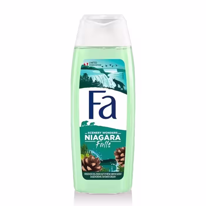 شامپو بدن کرمی رایحه چوبی و جنگلی فا Fa مدل Niagara Falls حجم 250ml