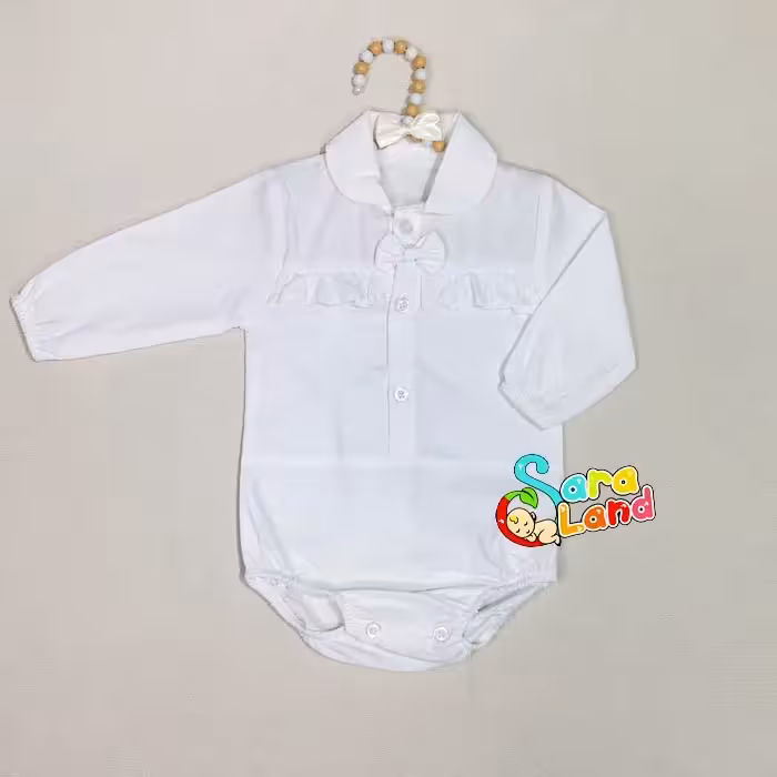 بادی مجلسی نوزادی دخترانه چین دار