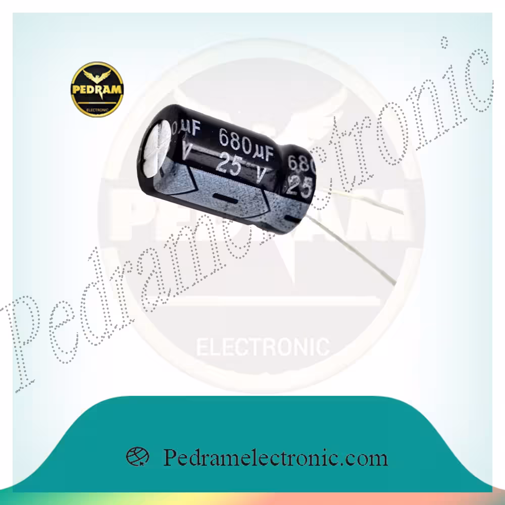 خازن 680MF 25V