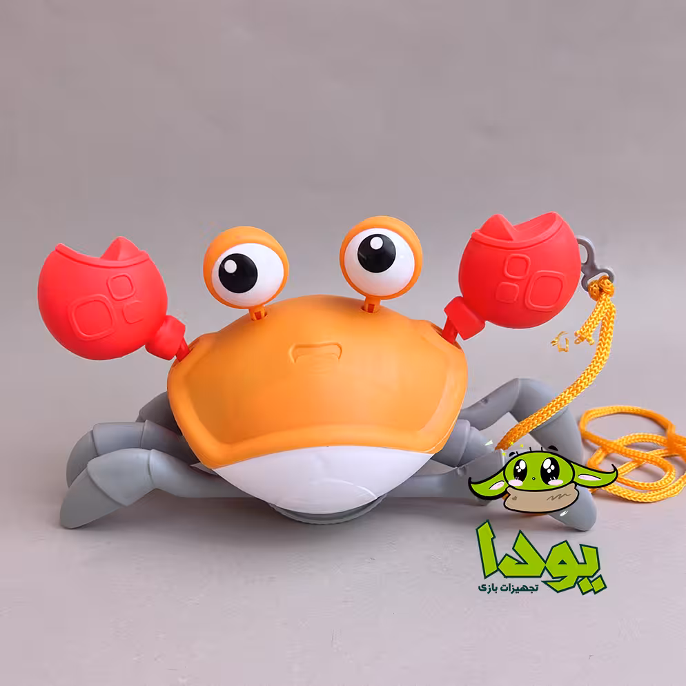 اسباب بازی خرچنگ کوکی با قابلیت کشیدن طناب 1663- rampant crab