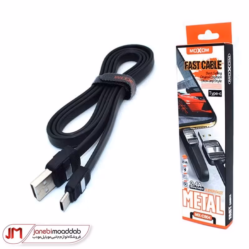 کابل شارژ و انتقال دیتا MOXOM مدل CB04
