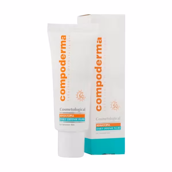 کرم ضد آفتاب SPF50 پوست حساس کامپودرما 40 میلی لیتر | Compoderma Sunscreen Cream For Sensitive Skin 40 ml