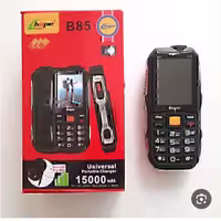 گوشی موبایل هوپ ارتشی B85 سه سیم کارت  با باتری 15000 میلی آمپر جنس کیفیت درجه پلمپ آکبند ریجستری شده با کد فعالسازی