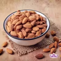 مغز بادام درختی خام 500 گرمی اعتماد تازه و درشت و شیرین | amazonchi
