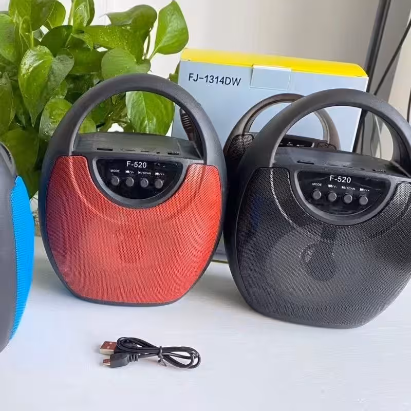 اسپیکر بلوتوثی قابل حمل مدل FJ-114DW رم خور فلاش خور بلوتوث