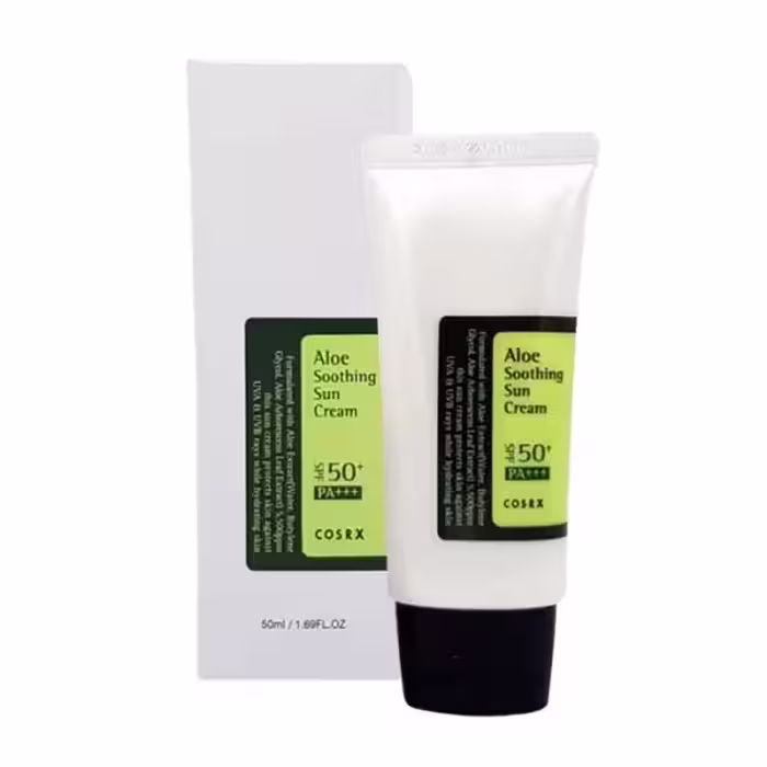 ضد آفتاب کزارکس اصل آلوئه ورا | آبرسان و تسکین دهنده SPF50