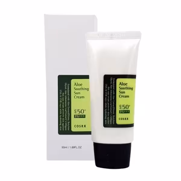 ضد آفتاب کزارکس اصل آلوئه ورا | آبرسان و تسکین دهنده SPF50