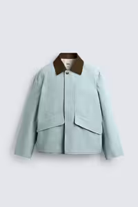 جکت مردانه CONTRAST COLLAR زارا | تهران زارا TehranZara