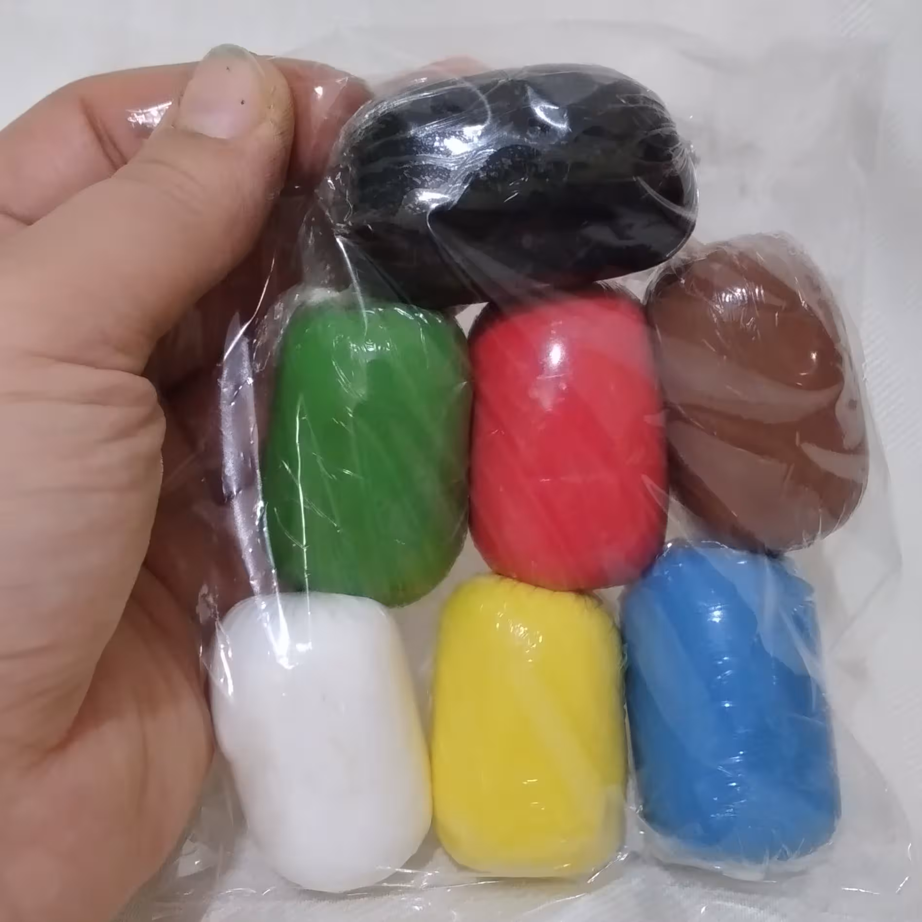 بسته 7عددی خمیر مجسمه سازی