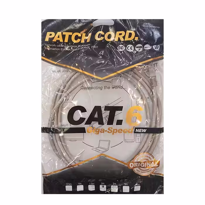 کابل شبکه PATCH cord cat6 -2m