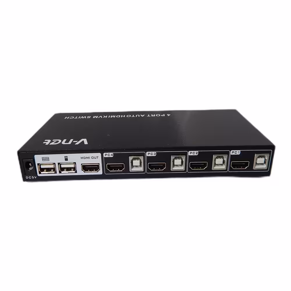سوییچ HDMI KVM چهار پورت وی نت مدل V-SWKH1404