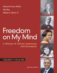 خرید و دانلود نسخه کامل کتاب Loose-leaf Version for Freedom on My Mind, Volume 2: A History of African Americans, with Documents (2nd Edition) -   pdf