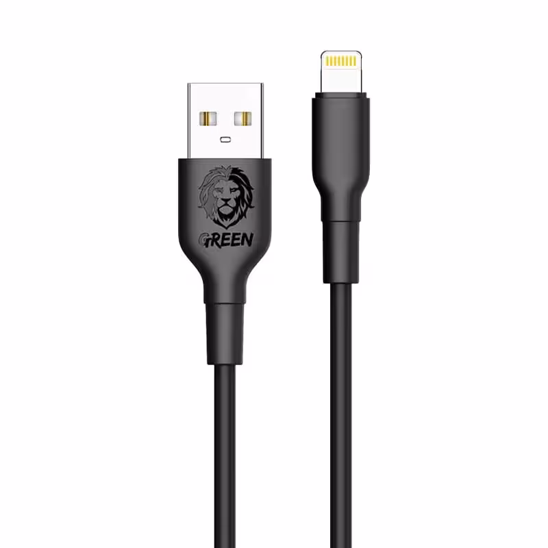 کابل فست آیفون گرین مدل  GREEN Lightning 1.2M CABLE