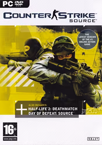 بازی کانتر استرایک سورس (Counter-Strike Source) برای کامپیوتر