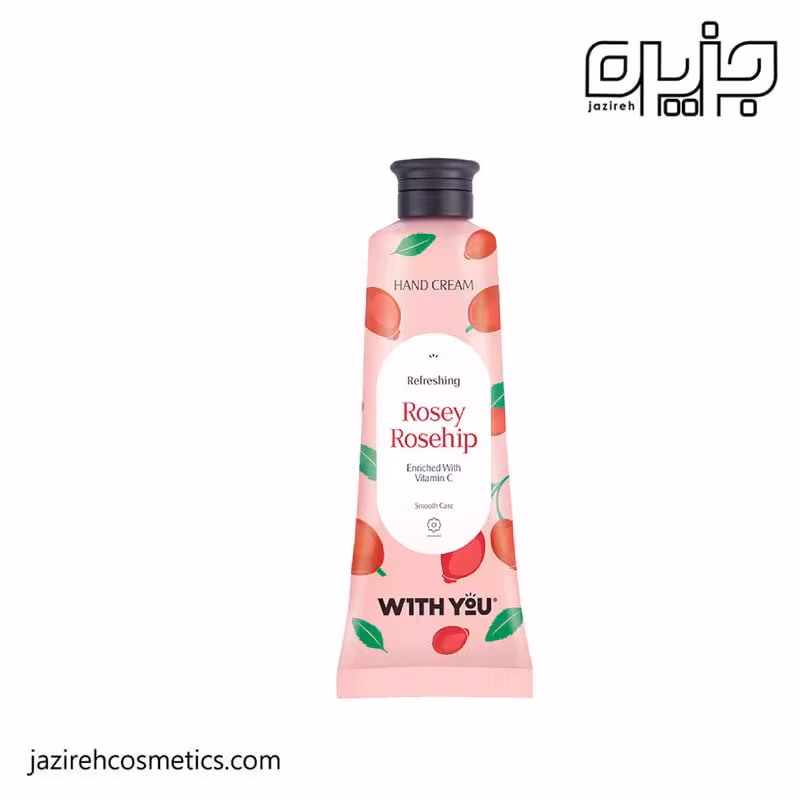 کرم مرطوب کننده دست ویت یو حاوی میوه گل رز