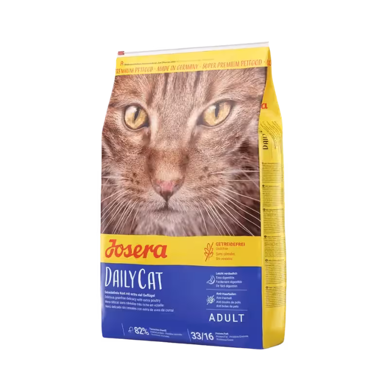 غذای خشک گربه بالغ Daily Cat دیلی کت برند Josera جوسرا 10 کیلویی