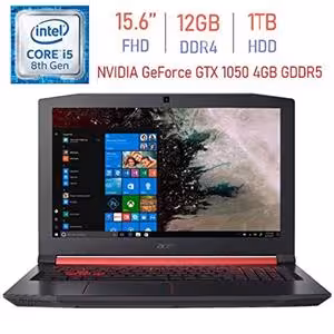 Acer Nitro 5 Gaming AN515 Intel i5-8300H 12G 1T NVIDIA GeForce GTX 1050 4GB Acer Nitro 5 Gaming AN515 15.6-inch FHD(1920×1080) IPS Laptop