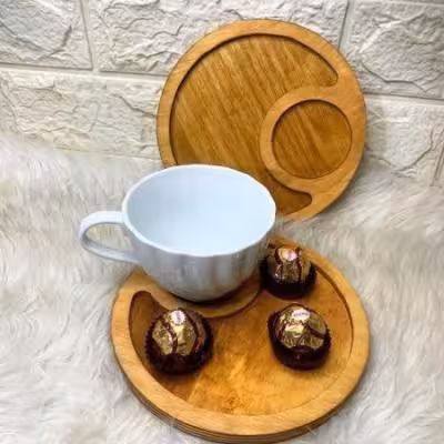 زیر لیوانی گرد کد 122