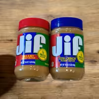 روغن بادام زمینی جیف jif