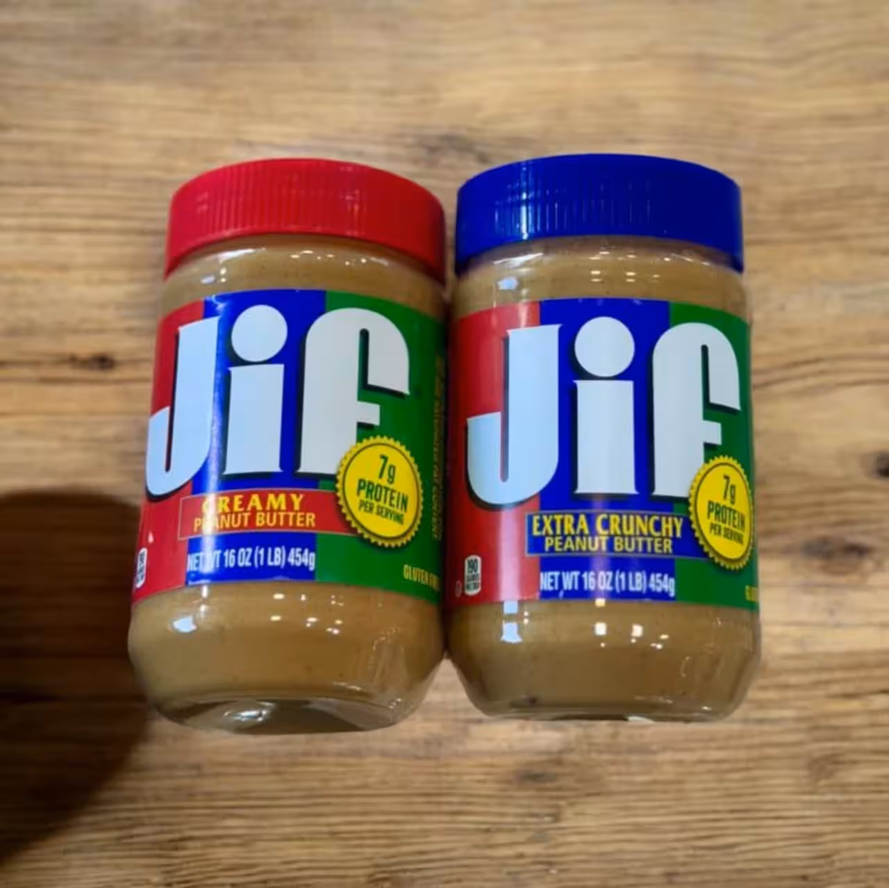 روغن بادام زمینی جیف jif