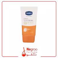 کرم ضدآفتاب بی‌رنگ وازلین، با  SPF50، مدل دیلی سان حجم 50 میلی‌لیتر